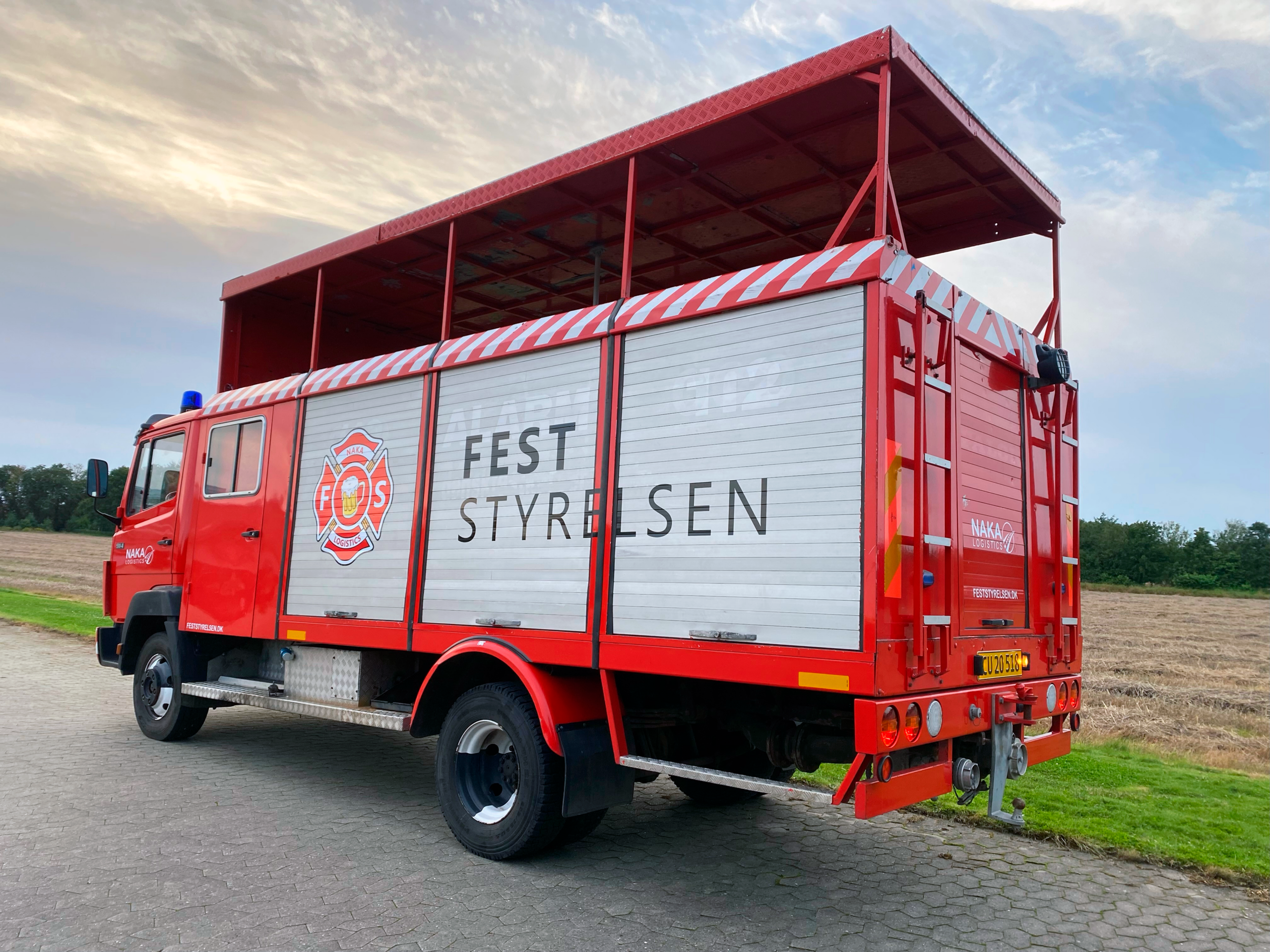 Brandbilen detalje