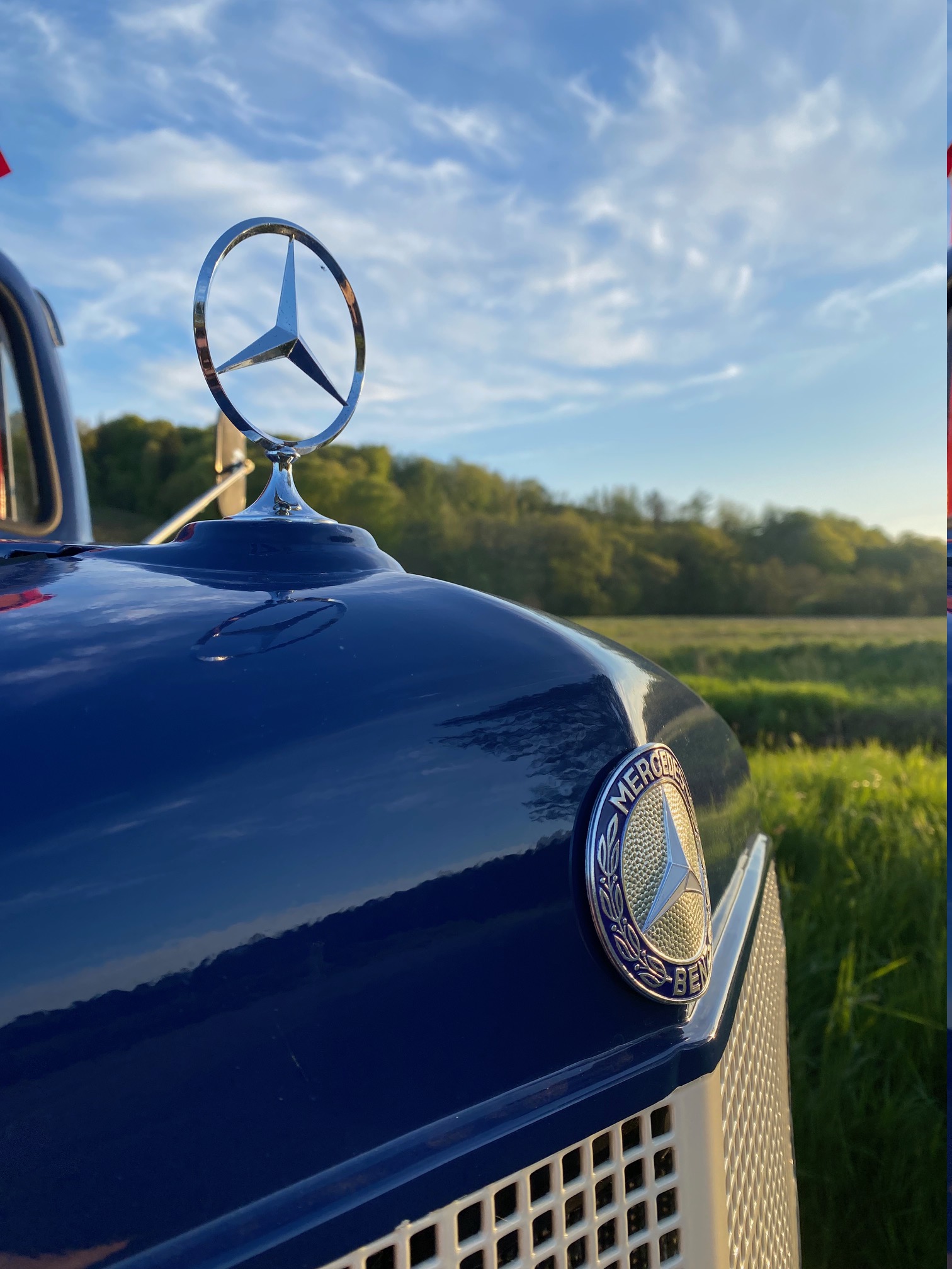 Mercedes L312 bagfra